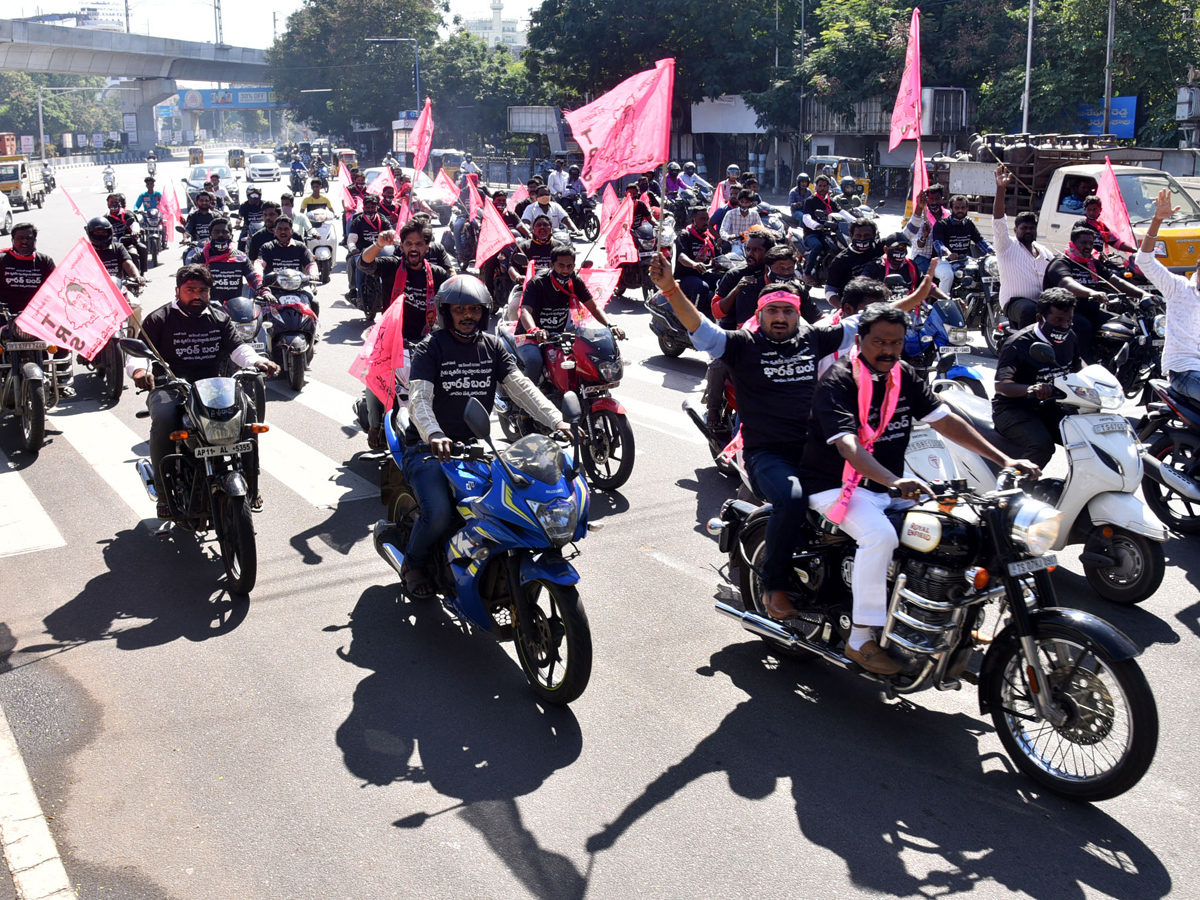 Bharat Bandh in ap and Telangana Photos - Sakshi37