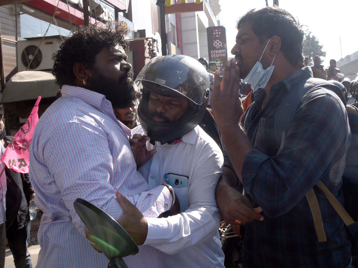 Bharat Bandh in ap and Telangana Photos - Sakshi64