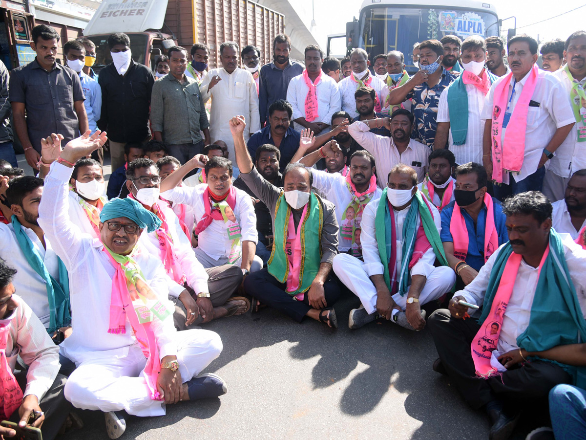 Bharat Bandh in ap and Telangana Photos - Sakshi70