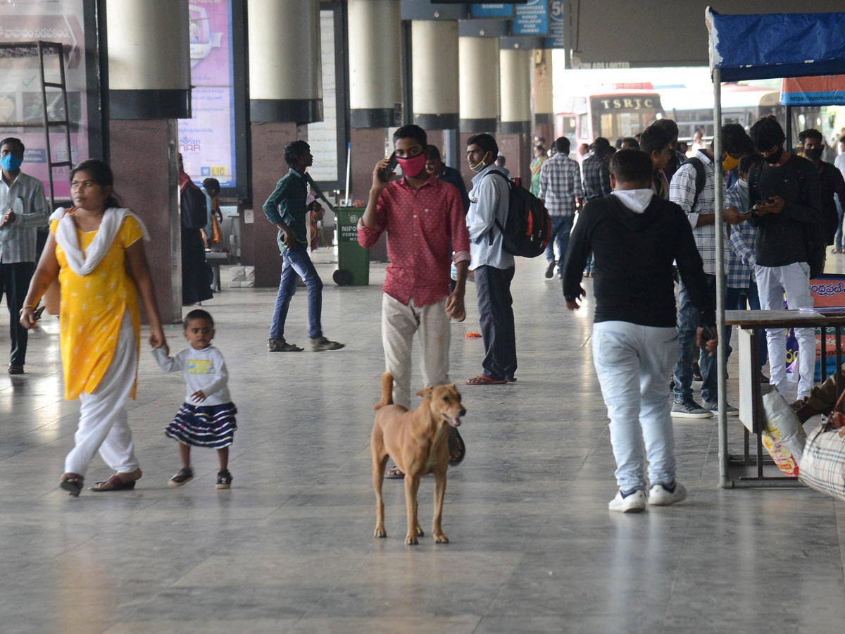 People Going To Their Hometown During Sankranthi Festival - Sakshi11