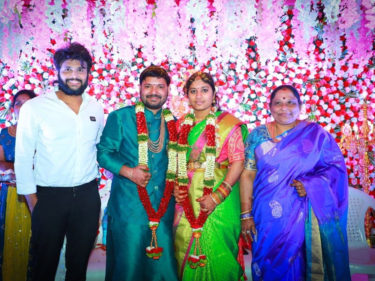 Jabardasth Comedian Rocking Rakesh Brother Wedding Photos - Sakshi9