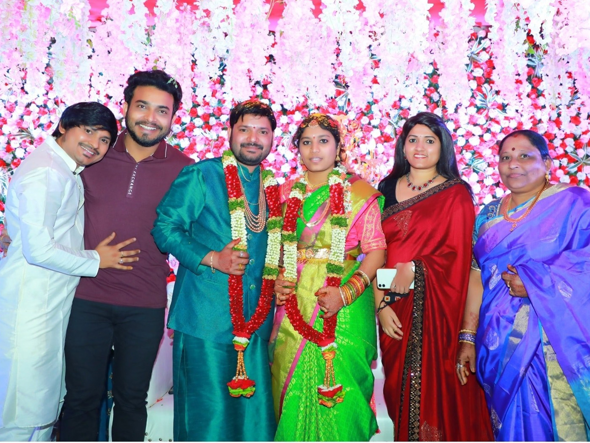 Jabardasth Comedian Rocking Rakesh Brother Wedding Photos - Sakshi10