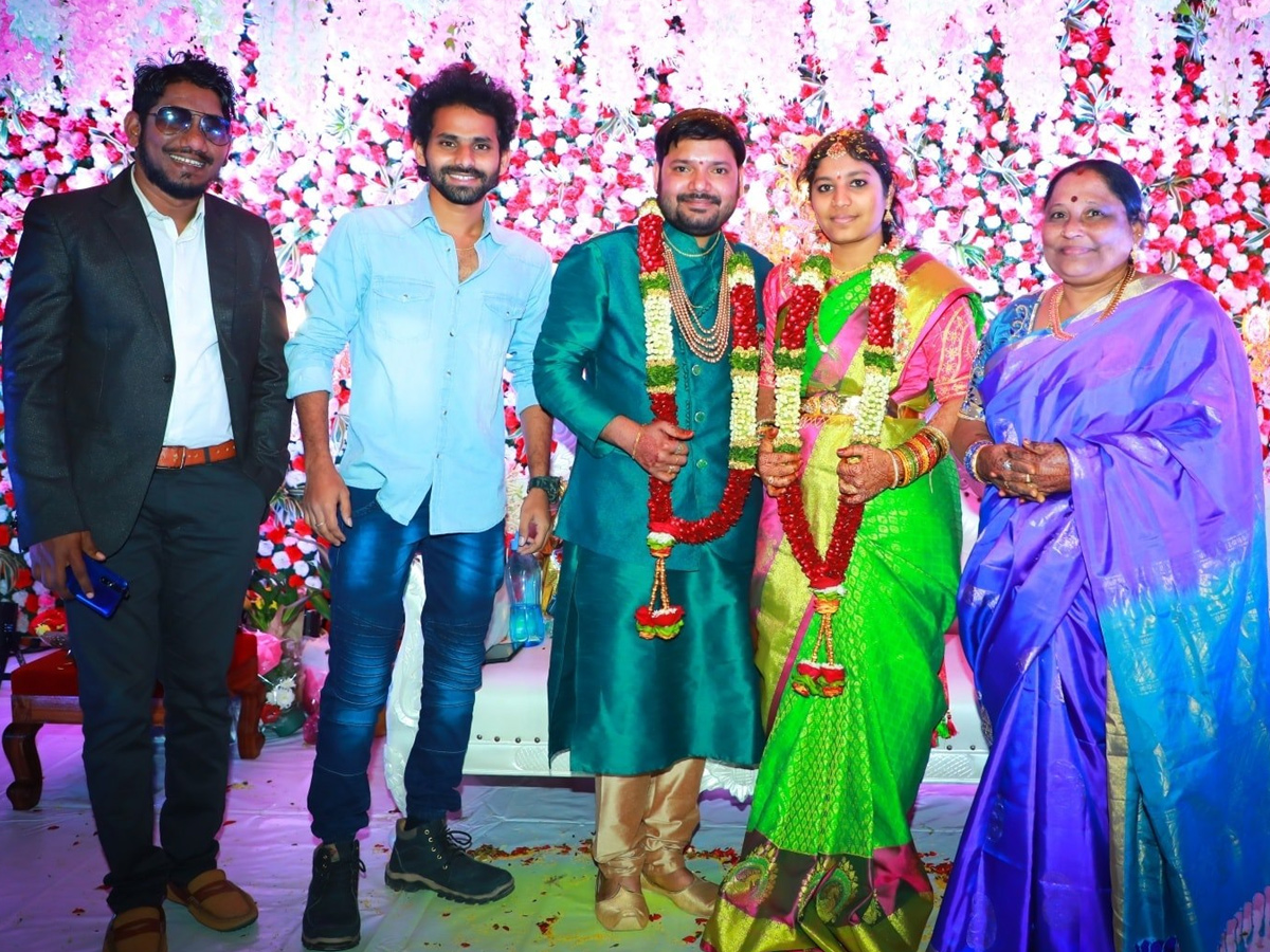 Jabardasth Comedian Rocking Rakesh Brother Wedding Photos - Sakshi12