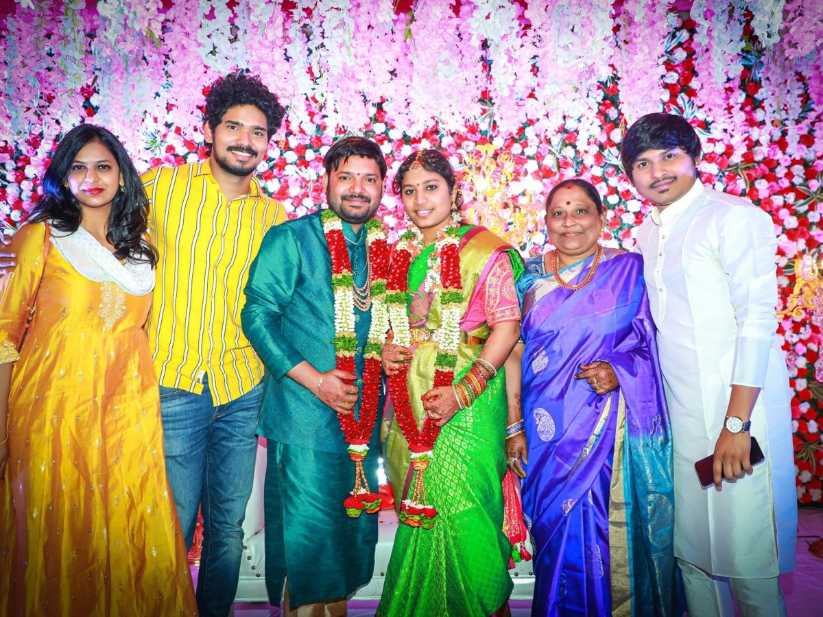 Jabardasth Comedian Rocking Rakesh Brother Wedding Photos - Sakshi14