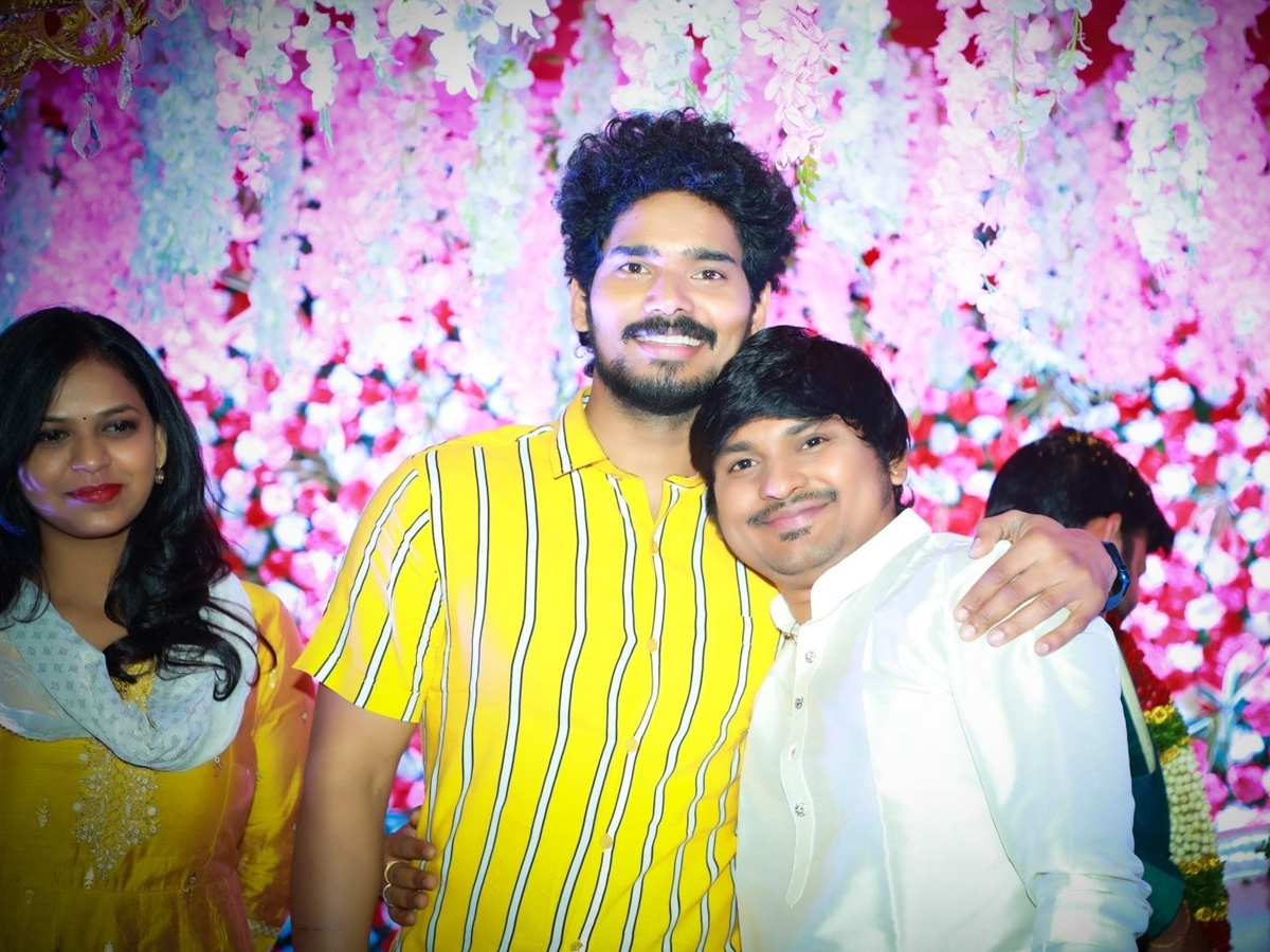 Jabardasth Comedian Rocking Rakesh Brother Wedding Photos - Sakshi15