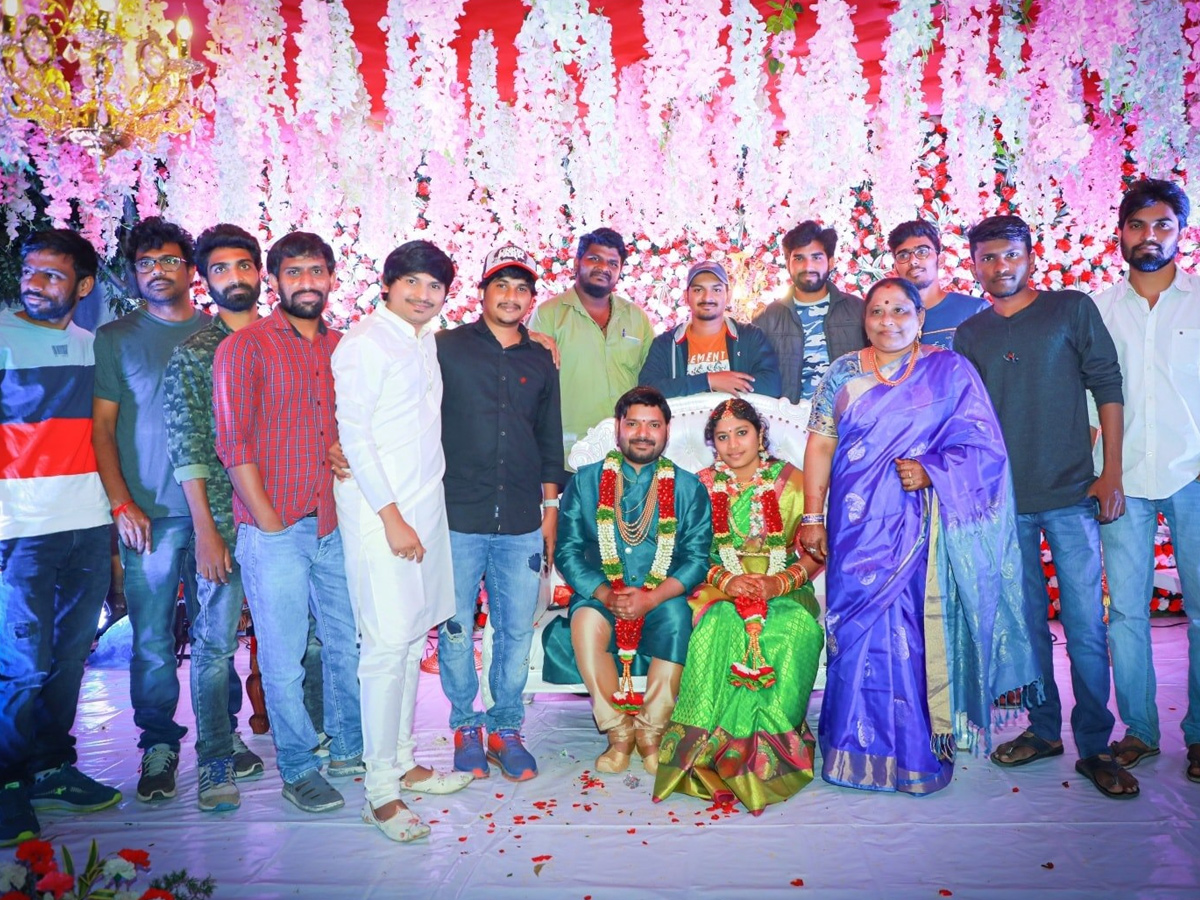 Jabardasth Comedian Rocking Rakesh Brother Wedding Photos - Sakshi17