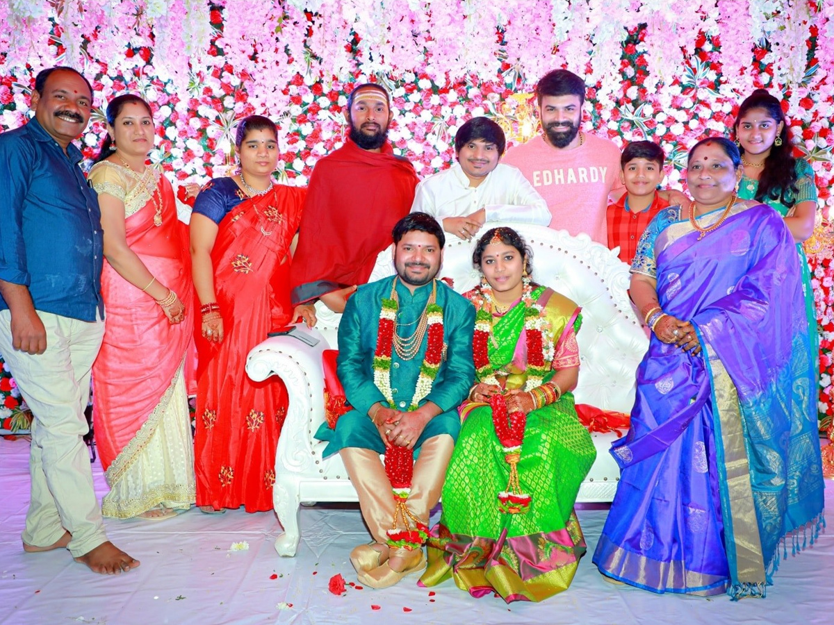 Jabardasth Comedian Rocking Rakesh Brother Wedding Photos - Sakshi20