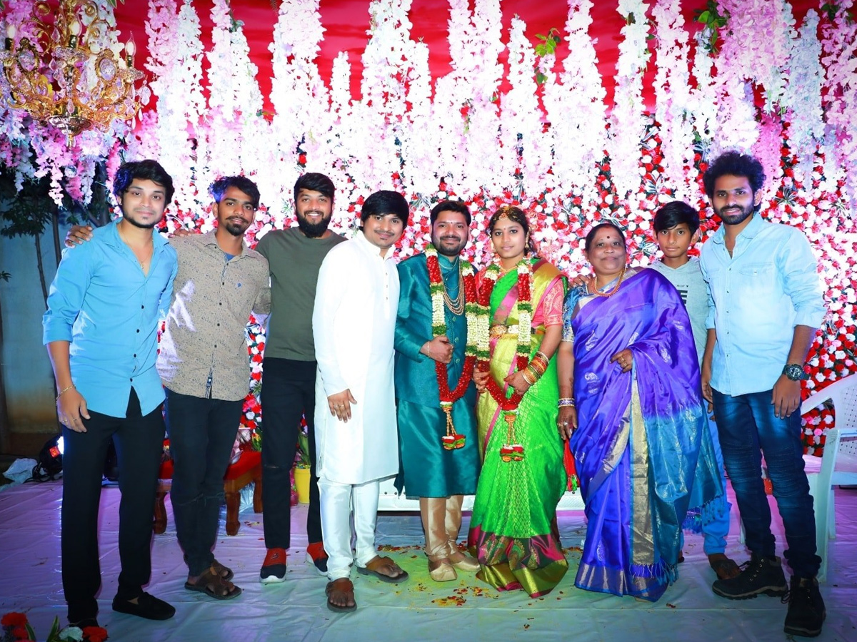 Jabardasth Comedian Rocking Rakesh Brother Wedding Photos - Sakshi21