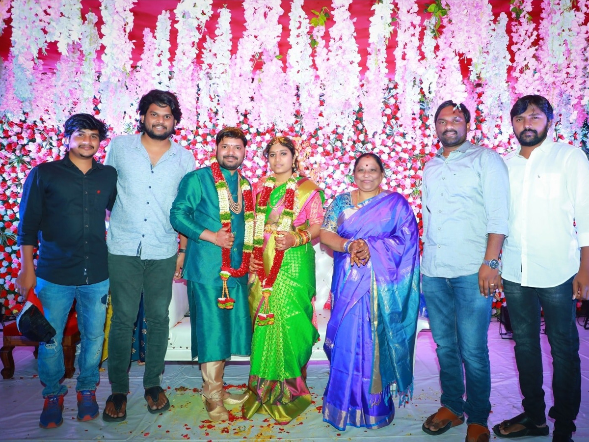 Jabardasth Comedian Rocking Rakesh Brother Wedding Photos - Sakshi22