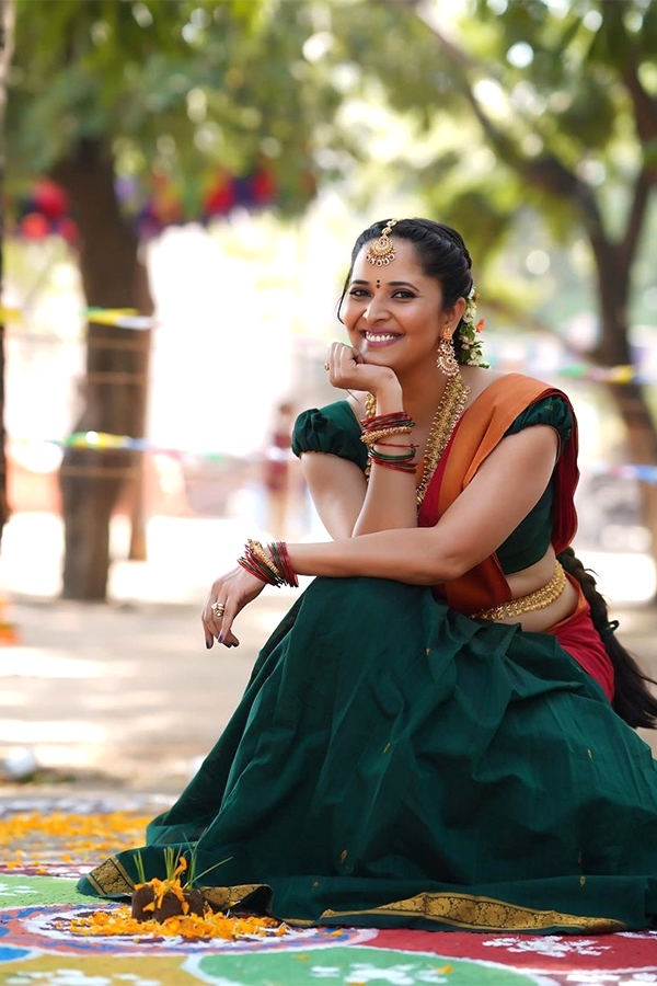 Anasuya Latest Traditional Photo Gallery - Sakshi8