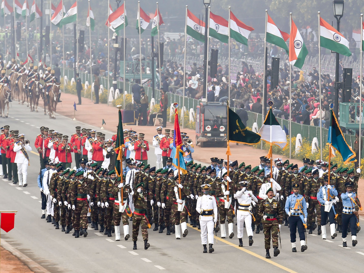 Republic Day full dress rehearsal 2021 Photo Gallery  - Sakshi38