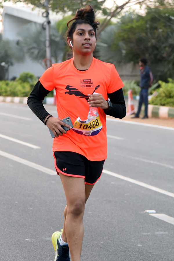 10km and 5km Runs Held at Hyderabad Cable Bridge - Sakshi26