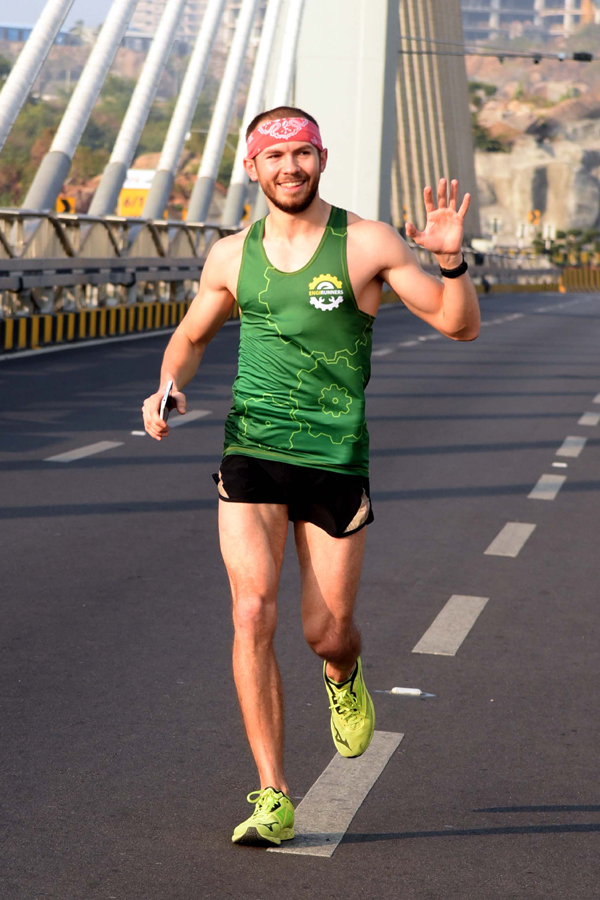 10km and 5km Runs Held at Hyderabad Cable Bridge - Sakshi32