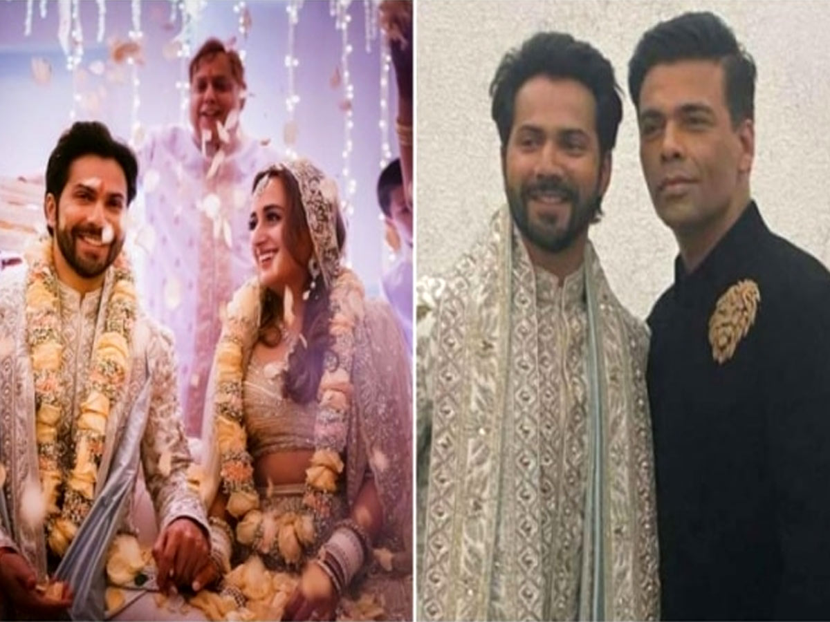 Bollywood Star Varun Dhawan Natasha Dala's Marriage Photo Gallery - Sakshi10