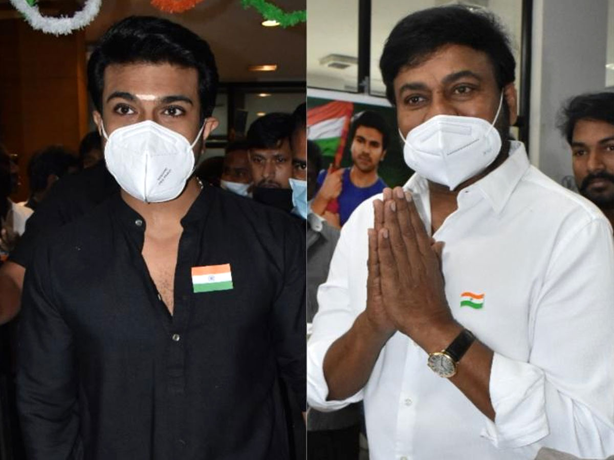 Chiranjeevi, Ram Charan and Naga Babu Republic day celebrations photo gallery - Sakshi10