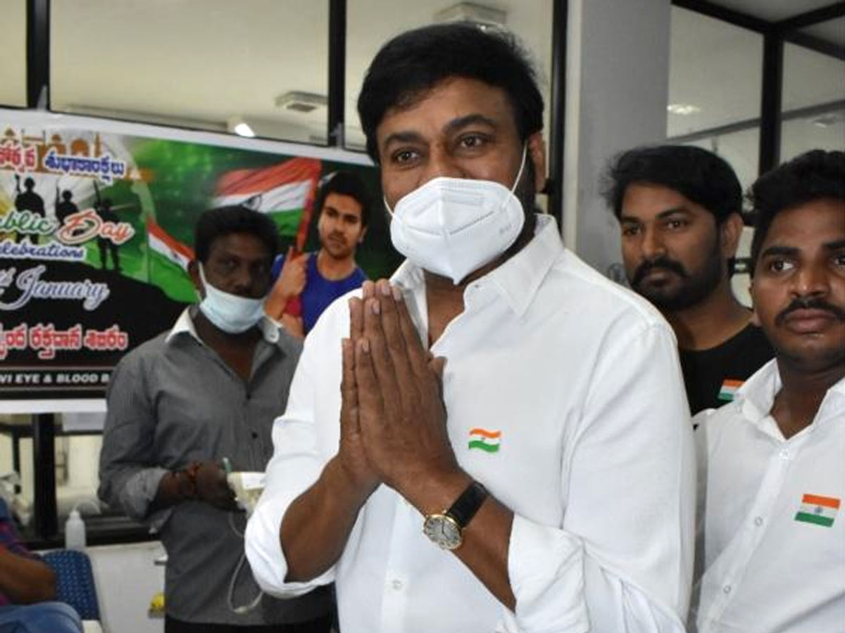 Chiranjeevi, Ram Charan and Naga Babu Republic day celebrations photo gallery - Sakshi8