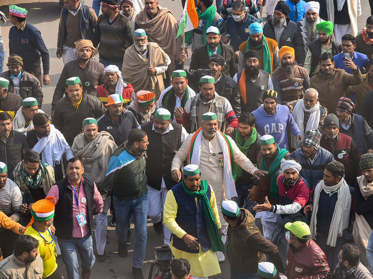 Farmers Protest in Delhi Photo Gallery - Sakshi13