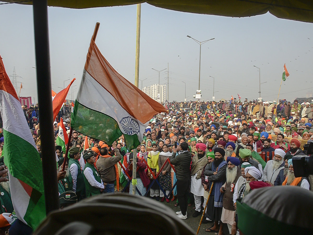 Farmers Protest in Delhi Photo Gallery - Sakshi46