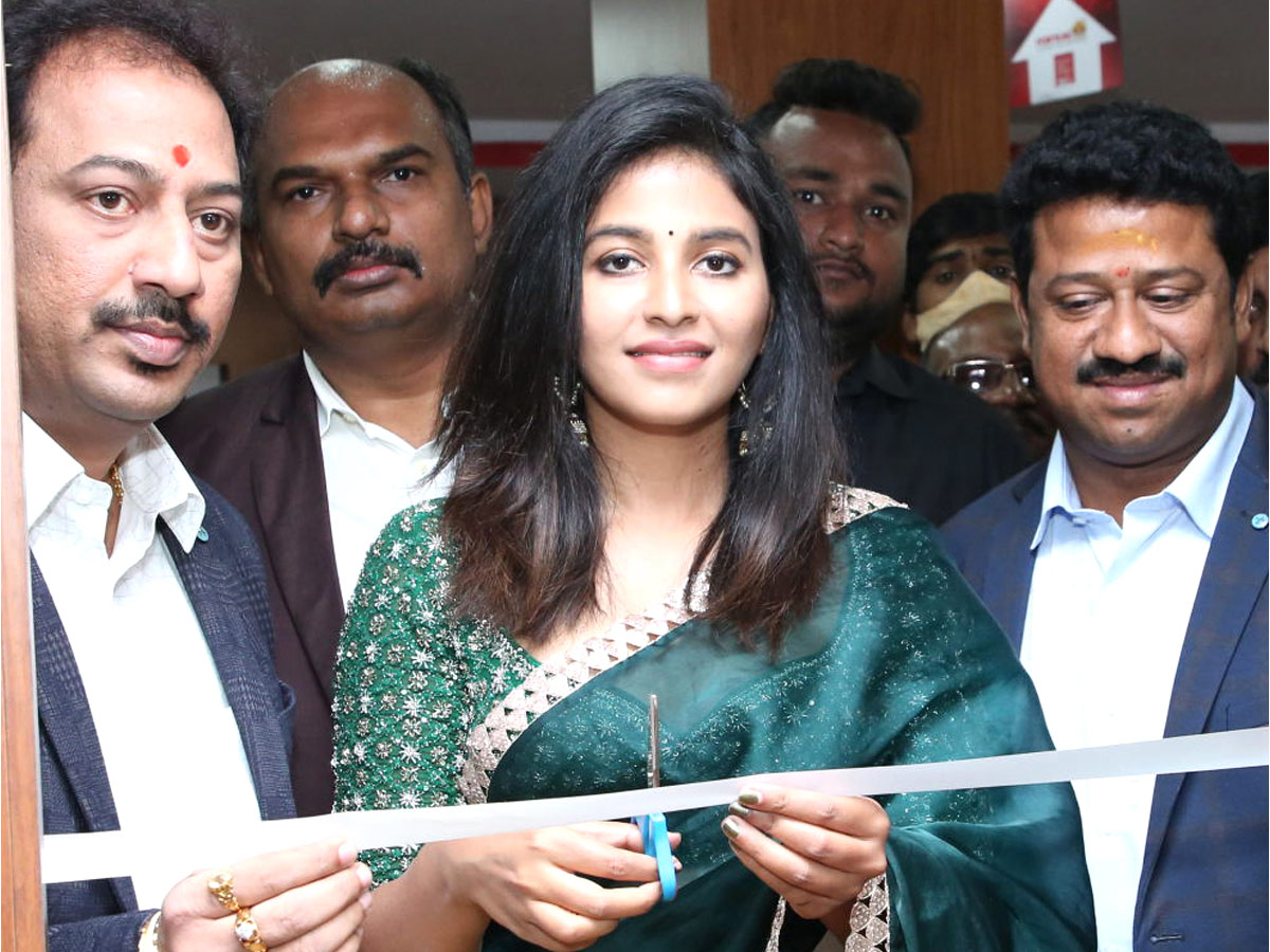 Tollywood actress Anjali grand opening fortunes 99 homes at Kothapet - Sakshi3