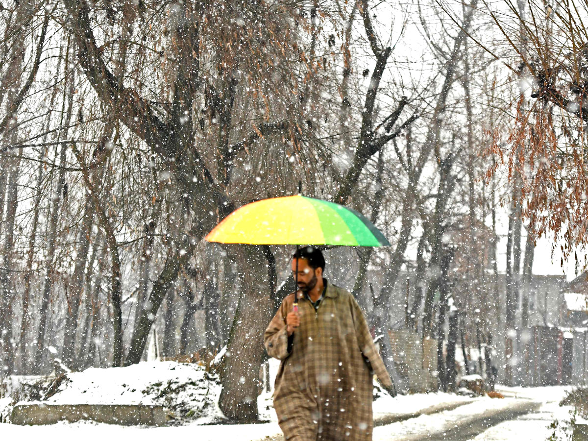 Gulmarg turns white as Kashmir receives fresh snowfall photo gallery - Sakshi7