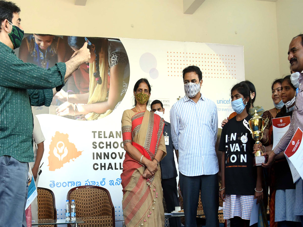 KTR Participated In Telangana School Innovation In Hyderabad - Sakshi3