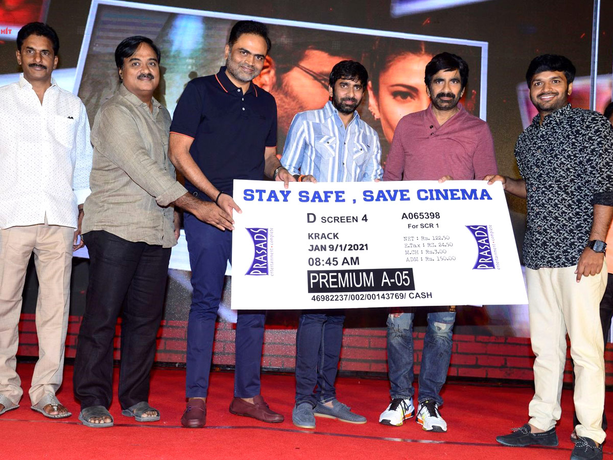 ravi teja movie krack pre release event  - Sakshi1