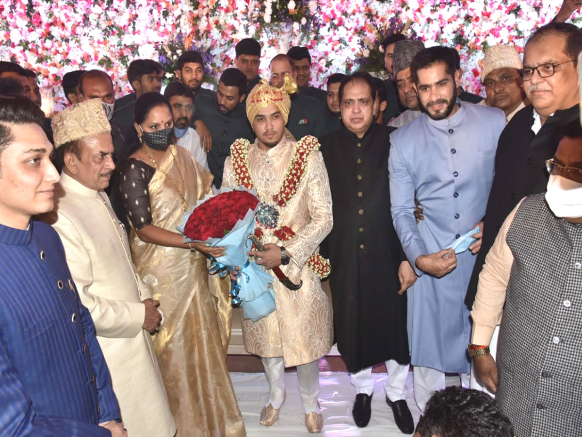 Telangana Home Minister Mahmood Ali Grand Daughters Wedding Photo Gallery - Sakshi3