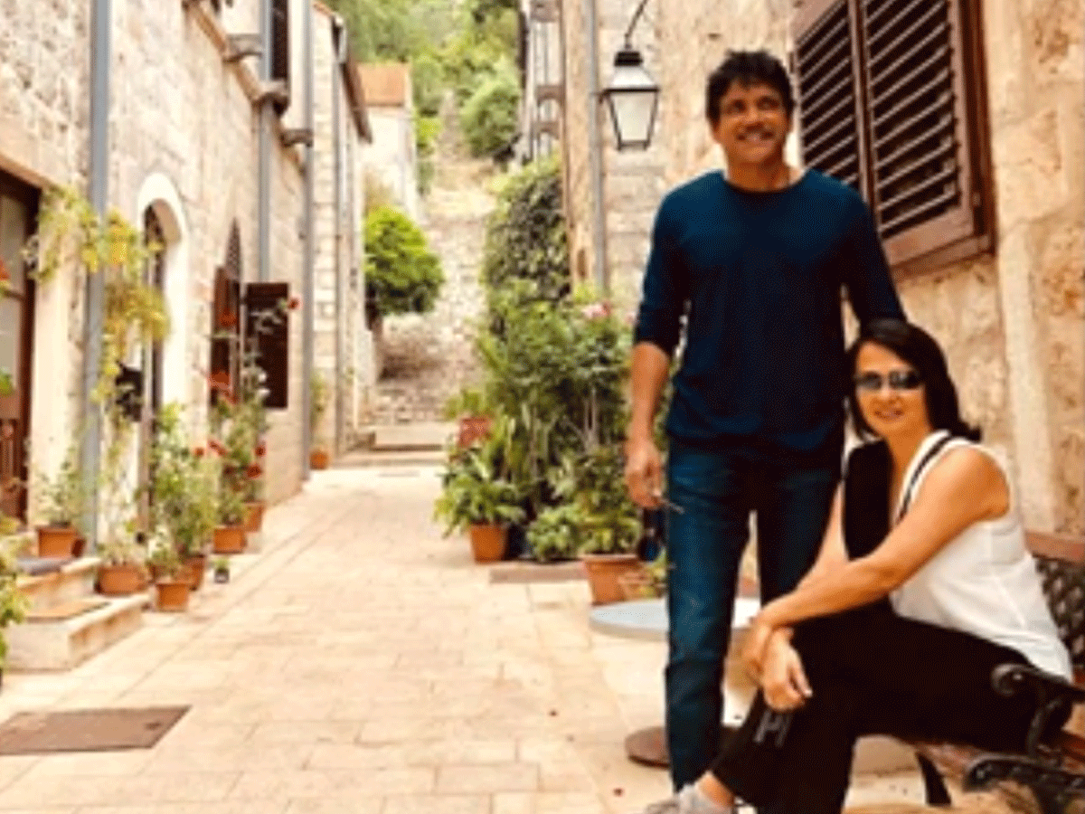 Akkineni Nagarjuna Amala Enjoying In Maldives      - Sakshi9