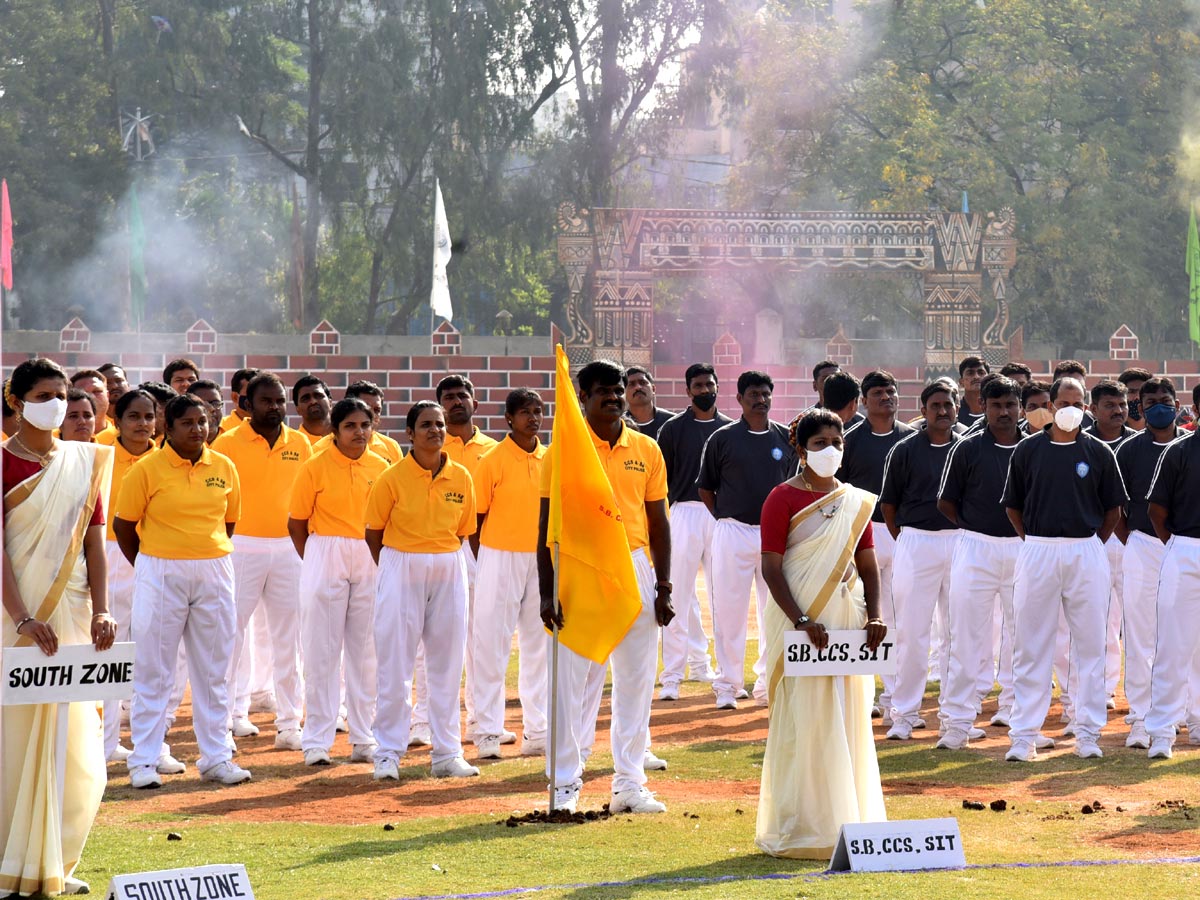 The Police Sports Meet at the Goshamahal Police Stadium. - Sakshi11