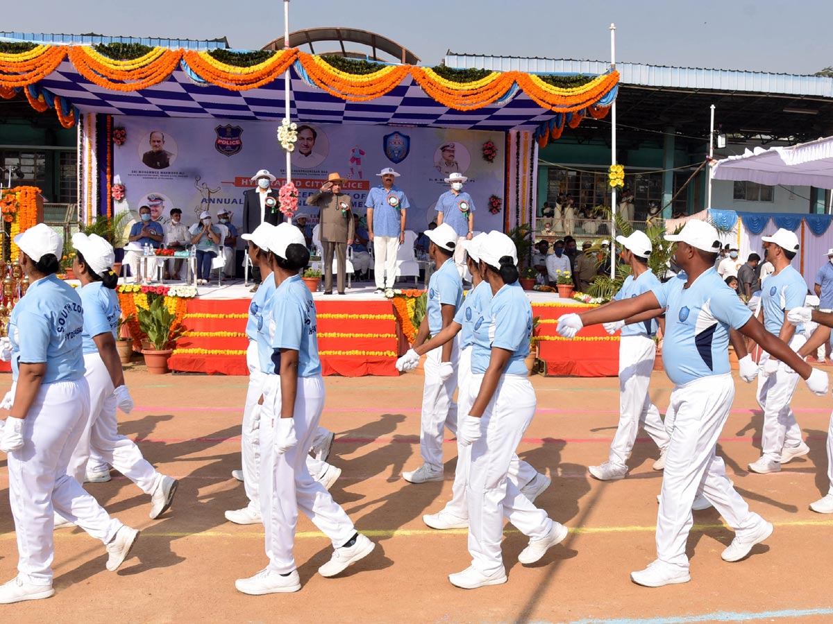 The Police Sports Meet at the Goshamahal Police Stadium. - Sakshi18