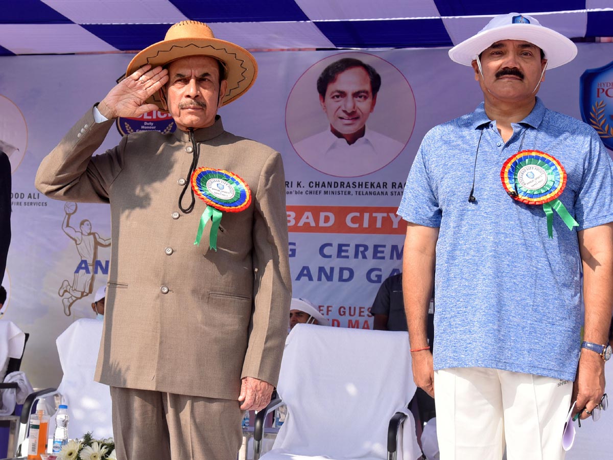 The Police Sports Meet at the Goshamahal Police Stadium. - Sakshi2