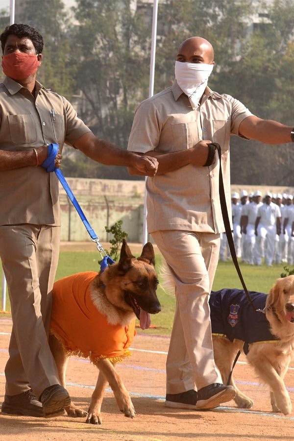 The Police Sports Meet at the Goshamahal Police Stadium. - Sakshi21