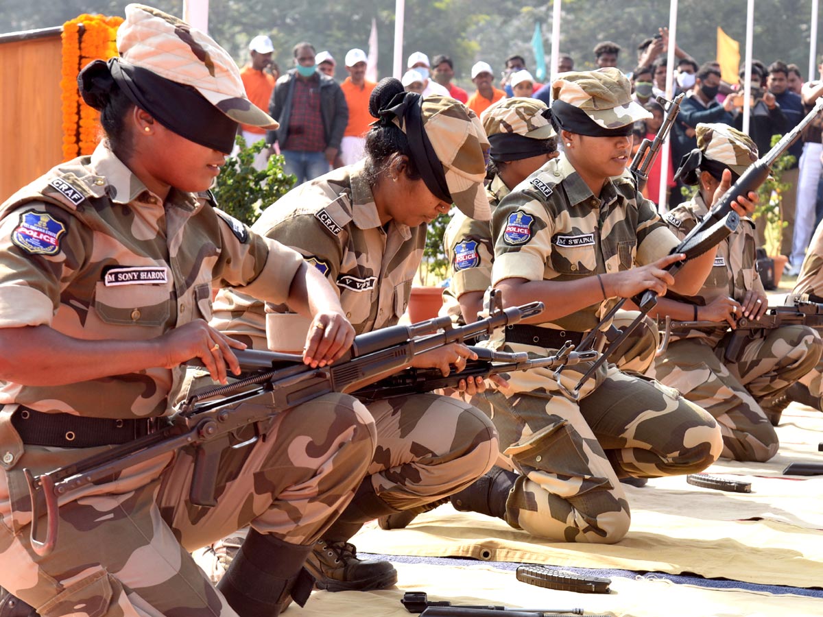 The Police Sports Meet at the Goshamahal Police Stadium. - Sakshi8