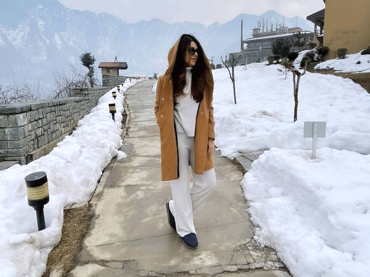 Actress Hansika enjoys her holiday in kashmir photes - Sakshi5