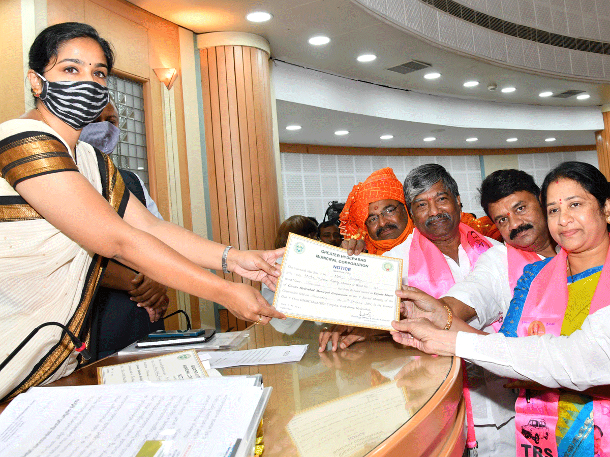 GHMC Election Of Mayor & DY.Mayor Photo Gallery - Sakshi5