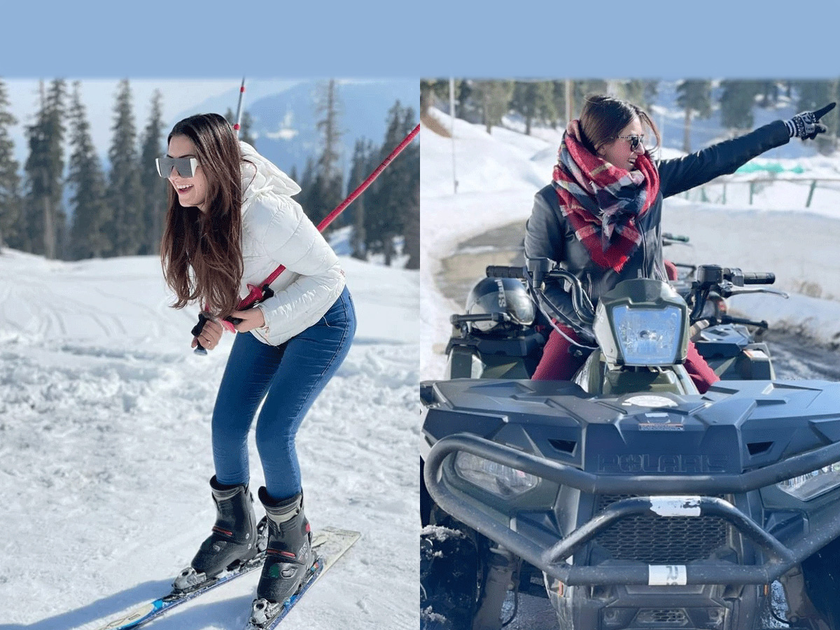 Actress Hansika enjoys her holiday in kashmir photes - Sakshi1