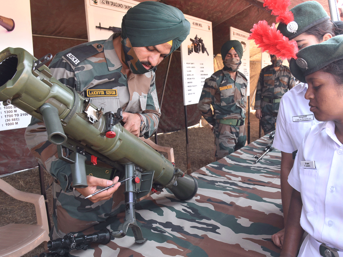 Indian Army Weapons Exhibition At Secunderabad Parade Ground - Sakshi2