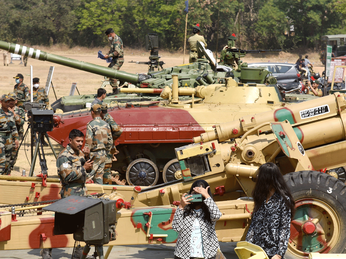 Indian Army Weapons Exhibition At Secunderabad Parade Ground - Sakshi4