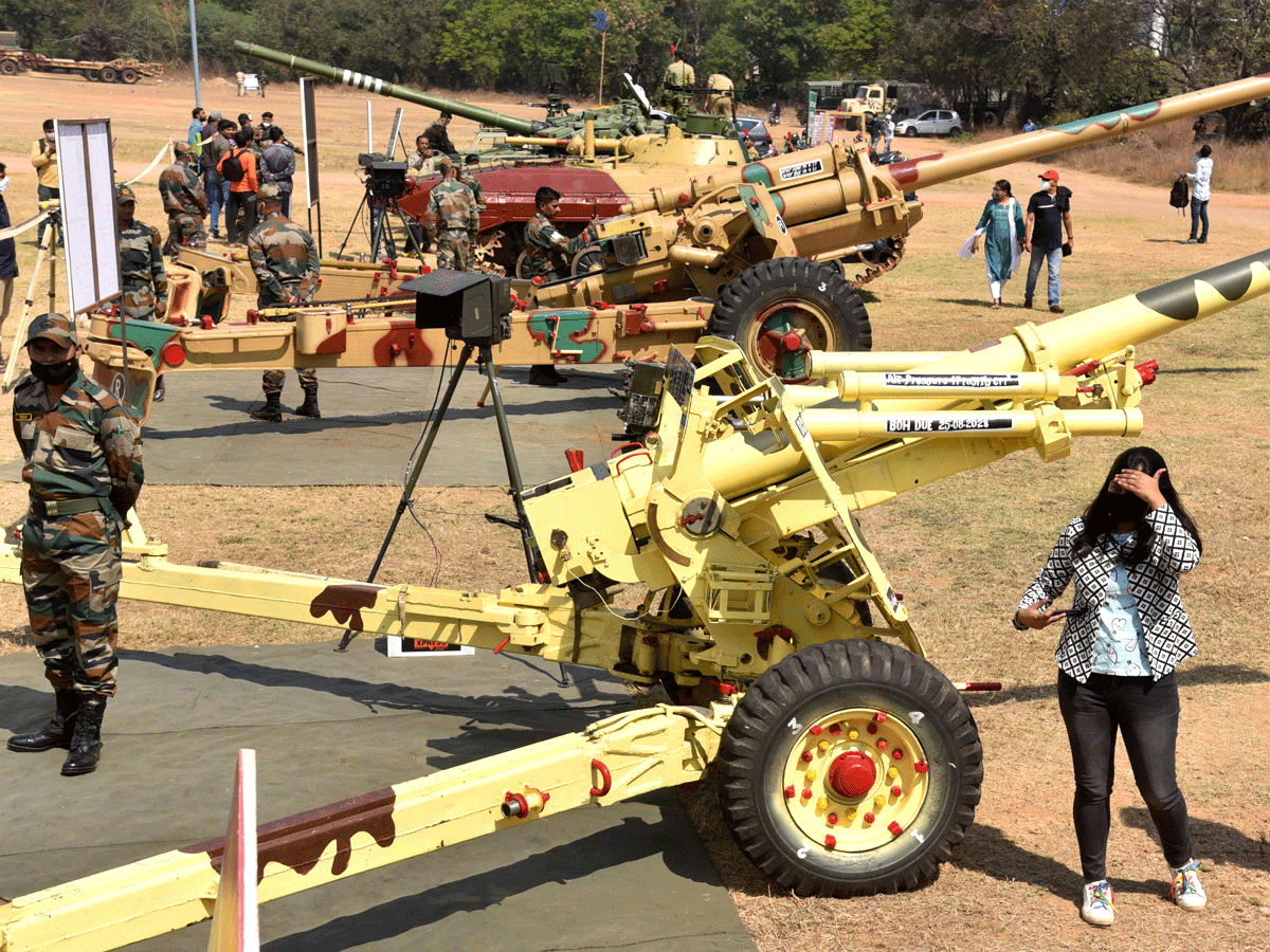 Indian Army Weapons Exhibition At Secunderabad Parade Ground - Sakshi5