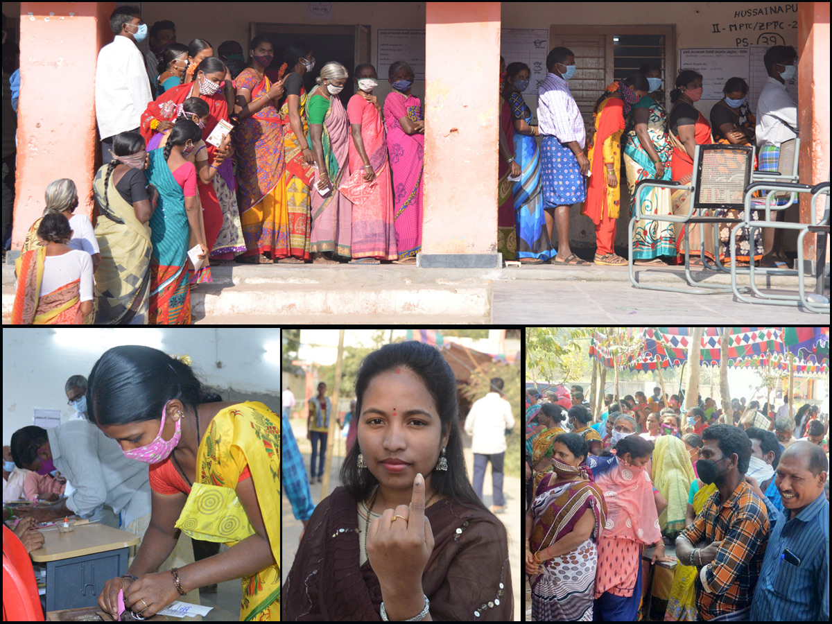  second phase of Andhra Pradesh panchayat polls Photo Gallery - Sakshi22