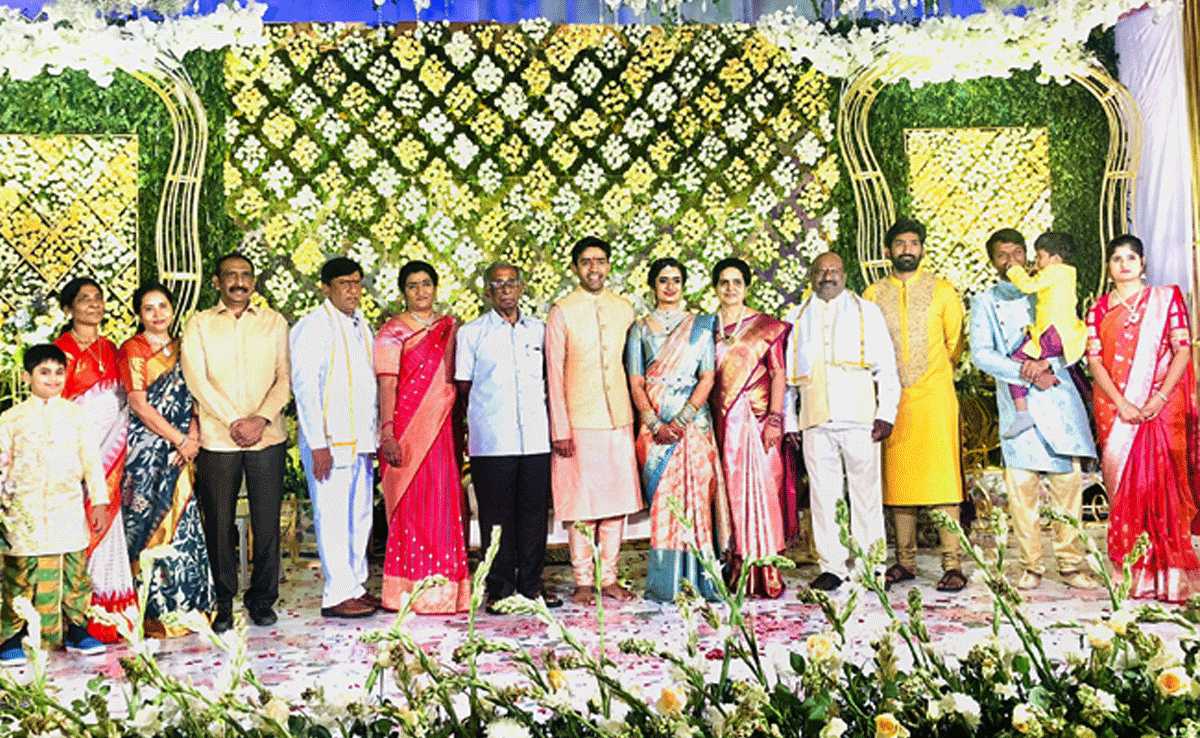 Cm kcr attended vinod kumar son engagement Function Photes  - Sakshi3