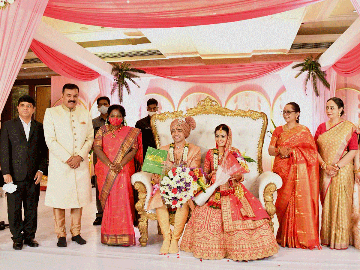 Governor Attends CP's Son's Wedding Photes - Sakshi1