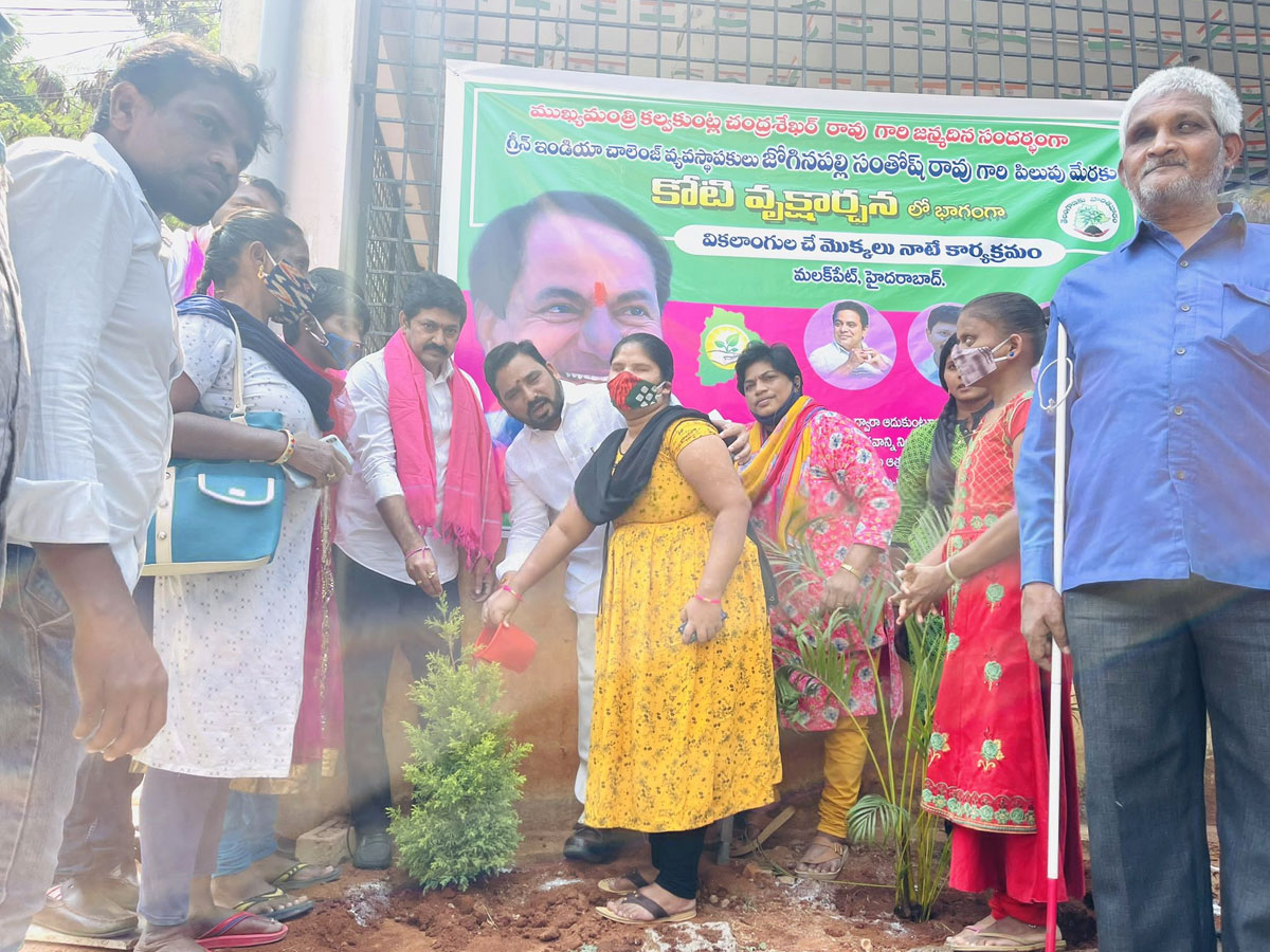 CM KCR  Birthday Highlights Of One Crore Tree Plantation Programme Photos - Sakshi22