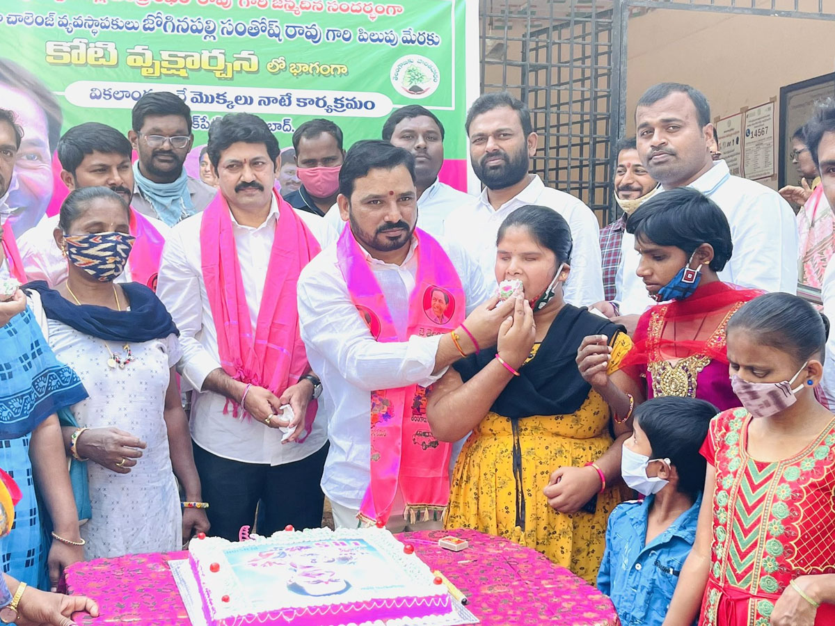 CM KCR  Birthday Highlights Of One Crore Tree Plantation Programme Photos - Sakshi24