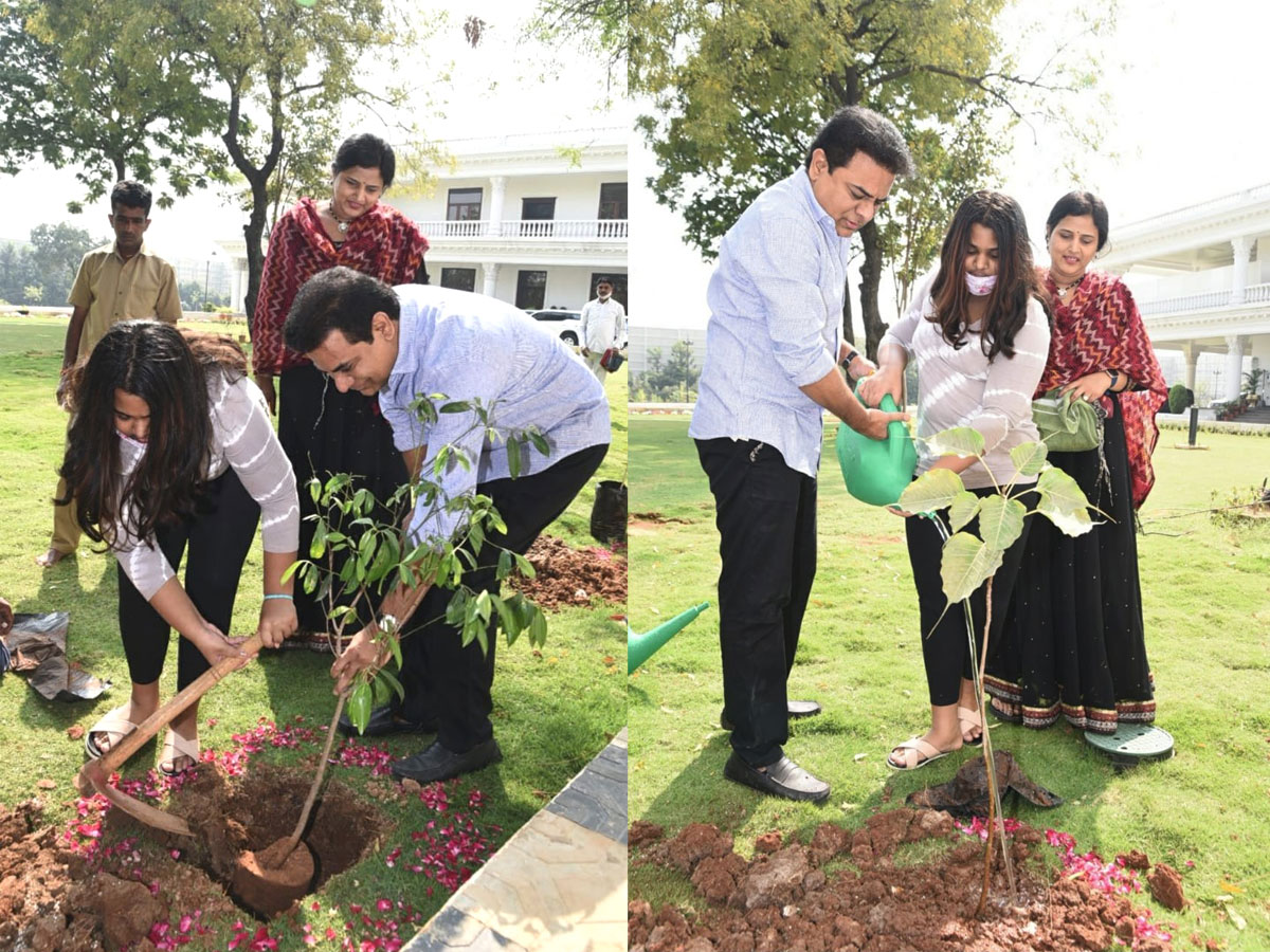 CM KCR  Birthday Highlights Of One Crore Tree Plantation Programme Photos - Sakshi3