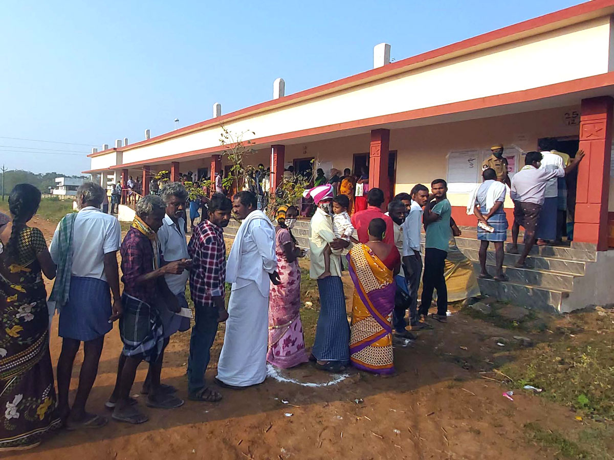 Third phase panchayat election polling in AP‌ Photos - Sakshi16