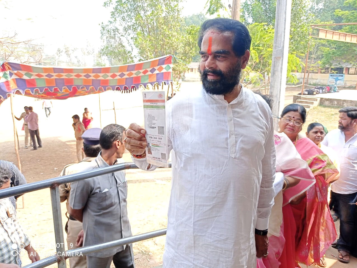 Third phase panchayat election polling in AP‌ Photos - Sakshi21