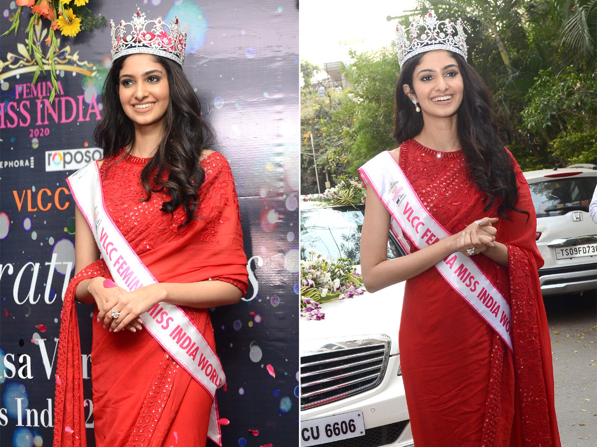  Meet Miss India Winner Manasa Varanasi Photos - Sakshi14