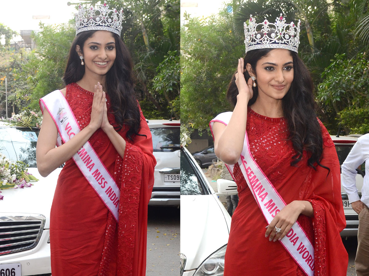  Meet Miss India Winner Manasa Varanasi Photos - Sakshi16