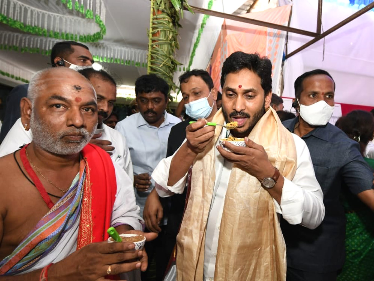 AP CM YS Jagan Mohan Reddy inaugurates Antarvedi temple chariot Photo Gallery - Sakshi11